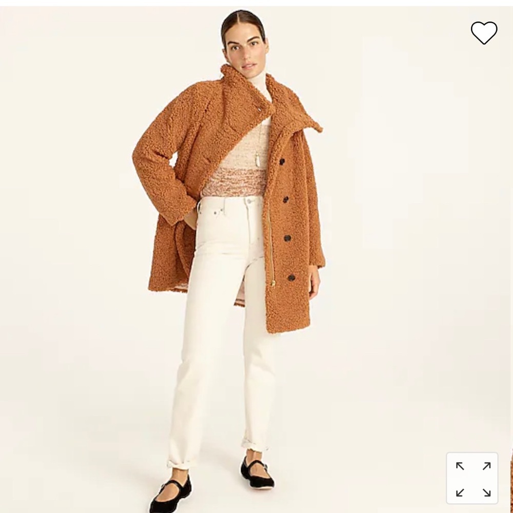 Teddy Villa Coat - Adobe Clay